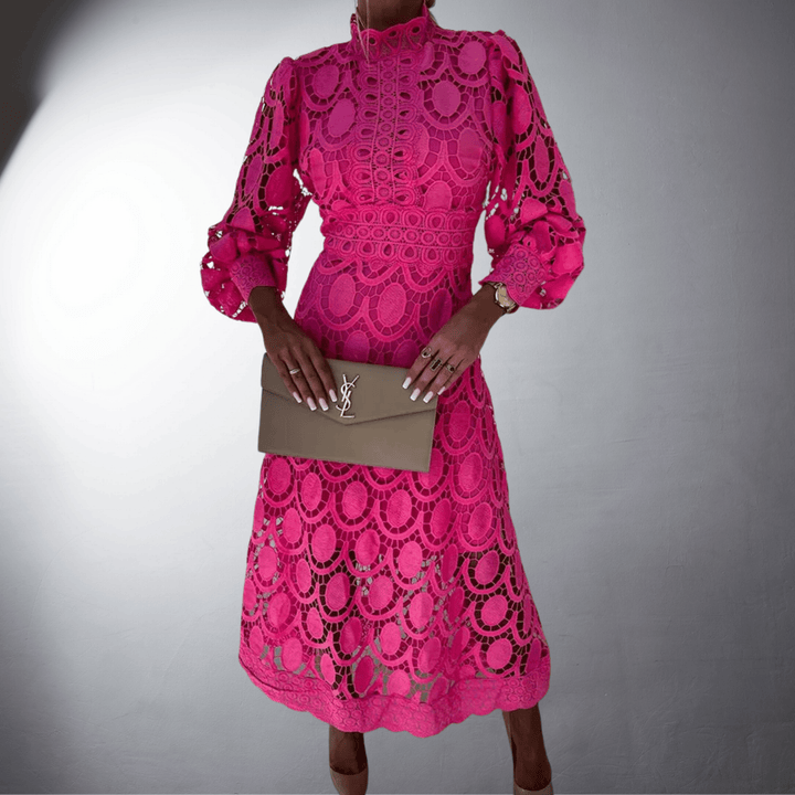 Léontine | Exquisite Lace Maxi Dress