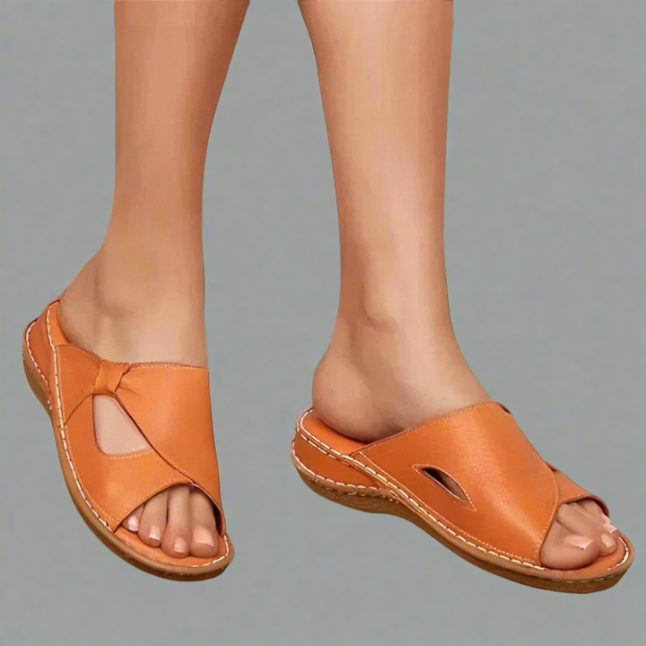 Velmira PureRelief Leather Sandals