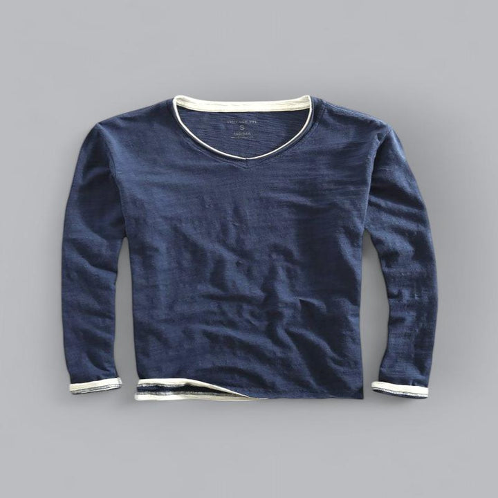 Nolan | Riku Cotton Long Sleeve Shirt