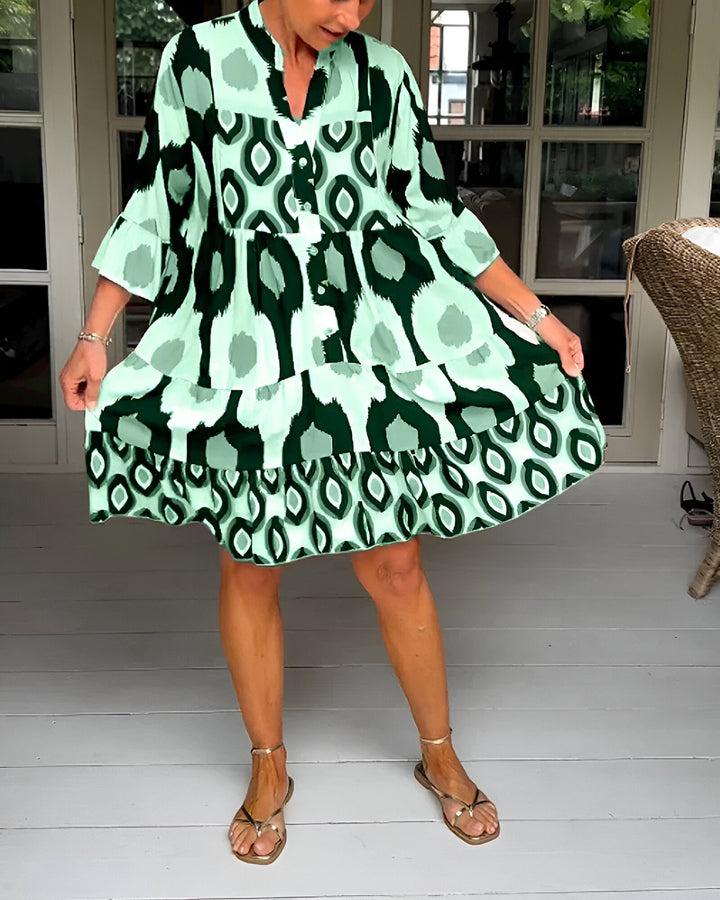 Zahara - Elegant Midi Dress