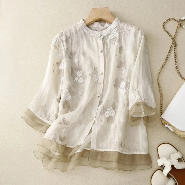 Seraphina™ | Embroidered Blouse