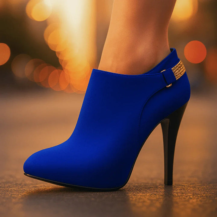 Seraphina Bell Velvet Boots