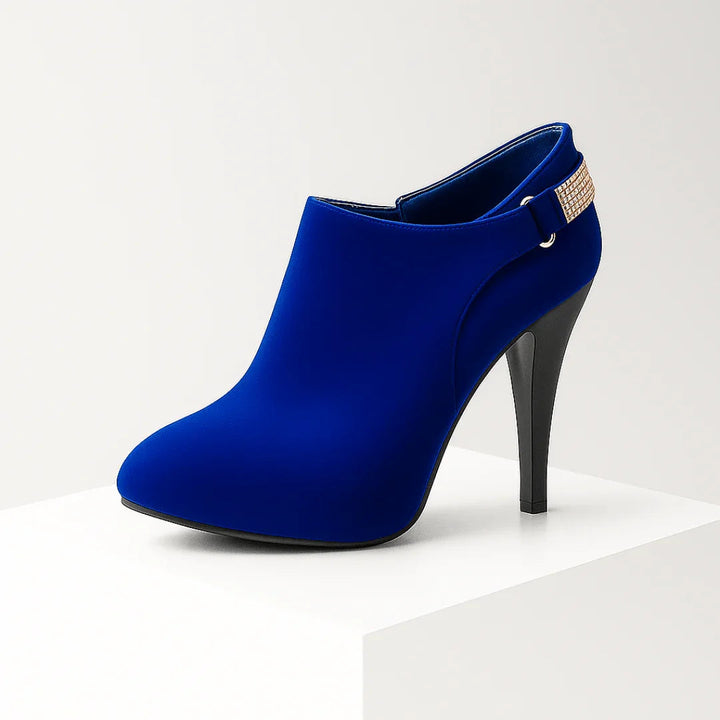 Seraphina Bell Velvet Boots