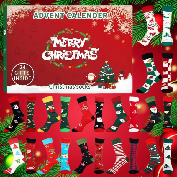 Christmas Socks Advent Calendar🎁