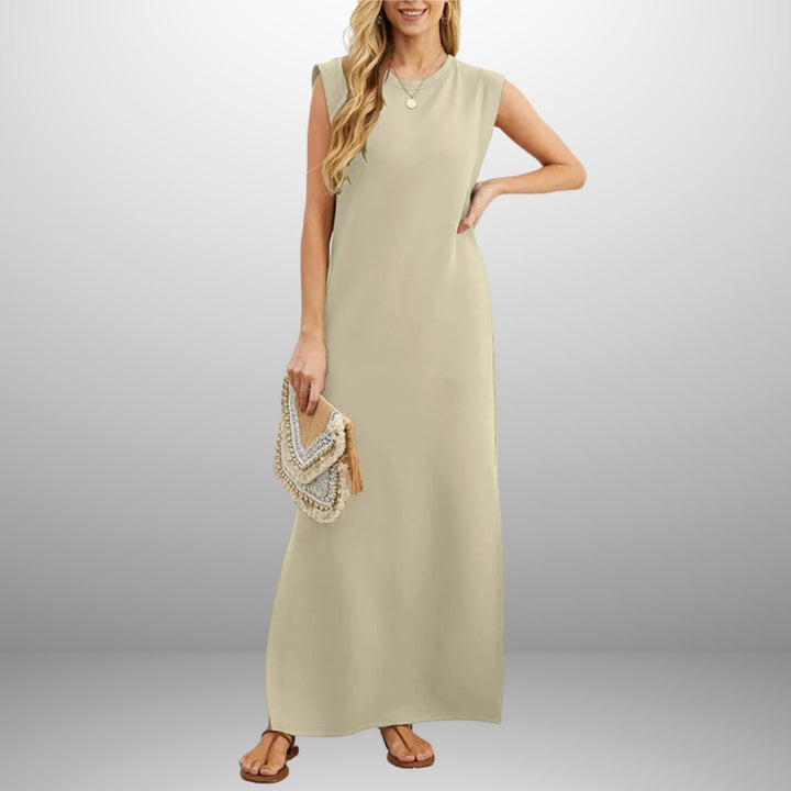 Clara | Long Flowing Wrinkle-Free Dress