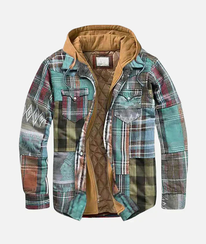 Yvan™ I Plaid Patchwork Jacket