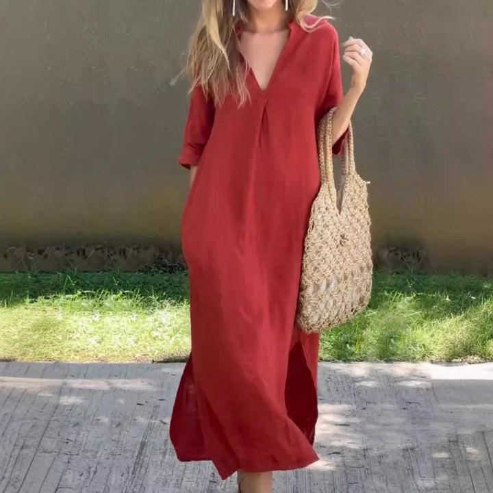 Clara V-Neck Dress