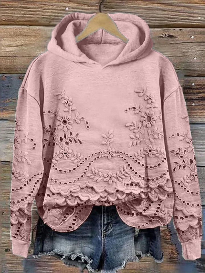 Luna | Floral Print Hoodie