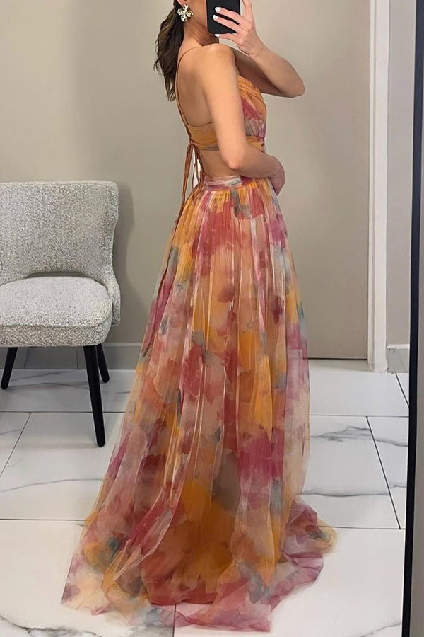 Alexia™ | Petal Grace Maxi Dress