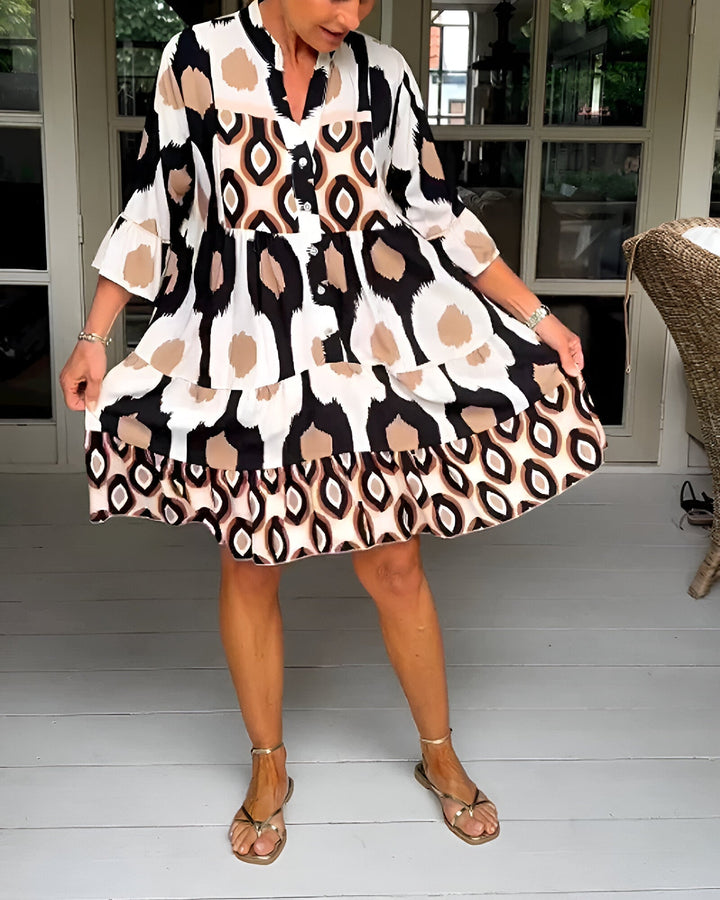 Zahara - Elegant Midi Dress
