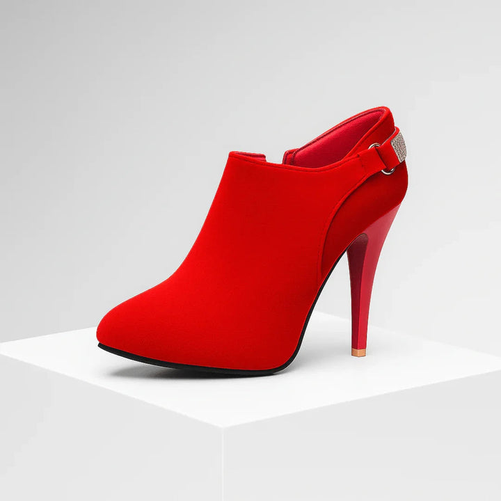 Seraphina Bell Velvet Boots