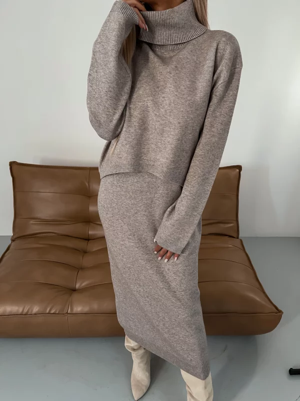 Elora™ - Cozy Turtleneck Knit Set