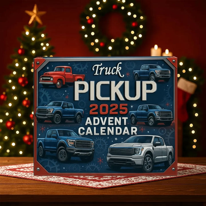 Truck Pickup Advent Calendar 2025
