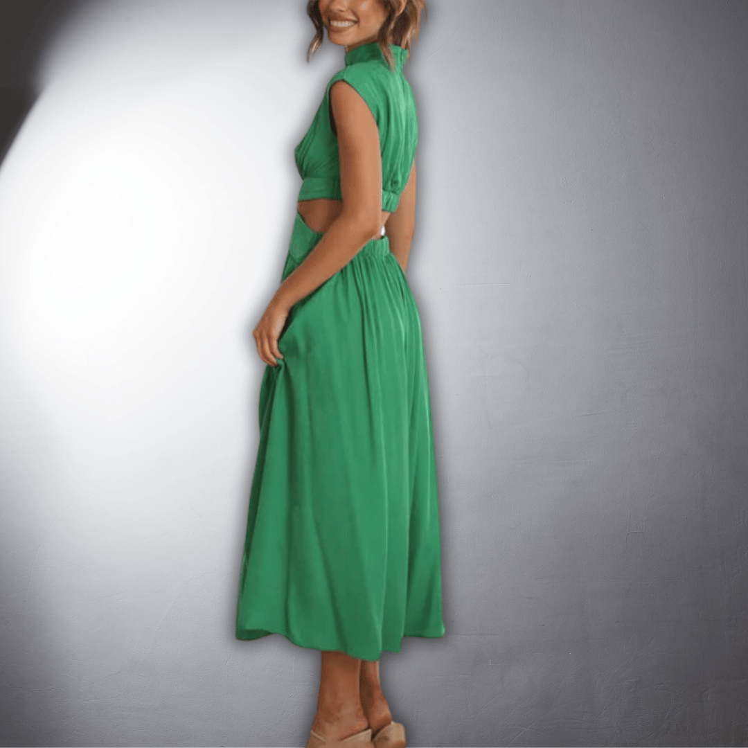 Florine | Refined Pleated Dress