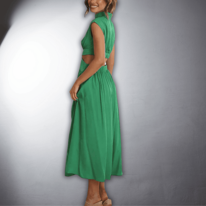 Florine | Refined Pleated Dress