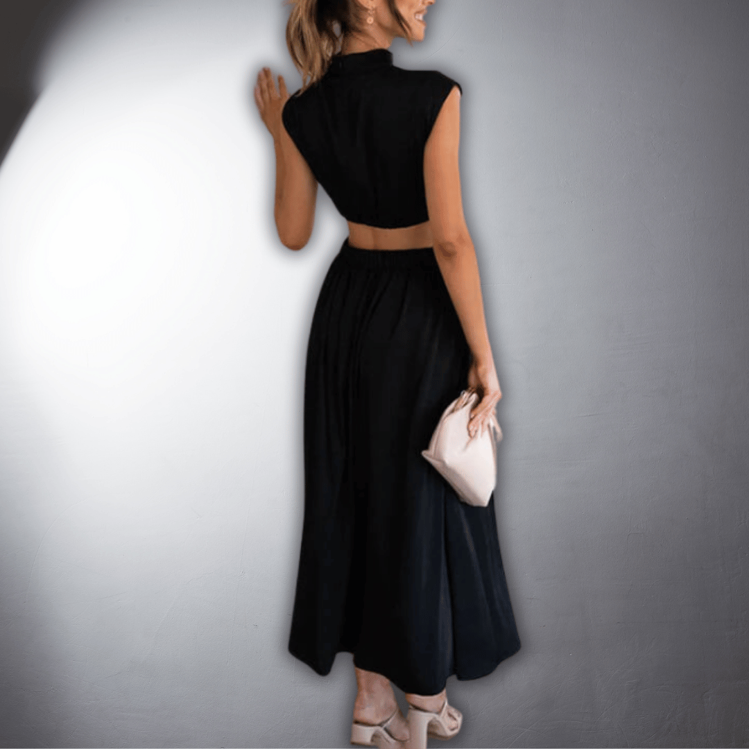 Florine | Refined Pleated Dress