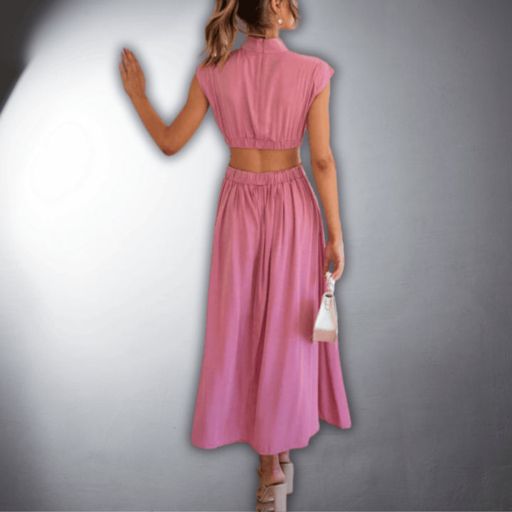 Florine | Refined Pleated Dress