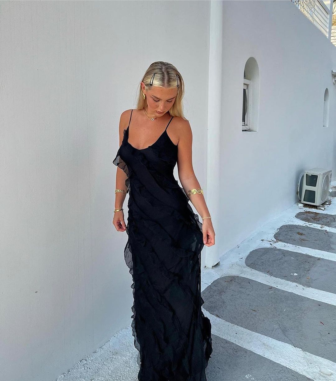 Mara - Ruffled Dress