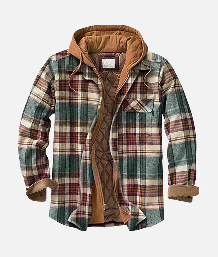 Yvan™ I Plaid Patchwork Jacket