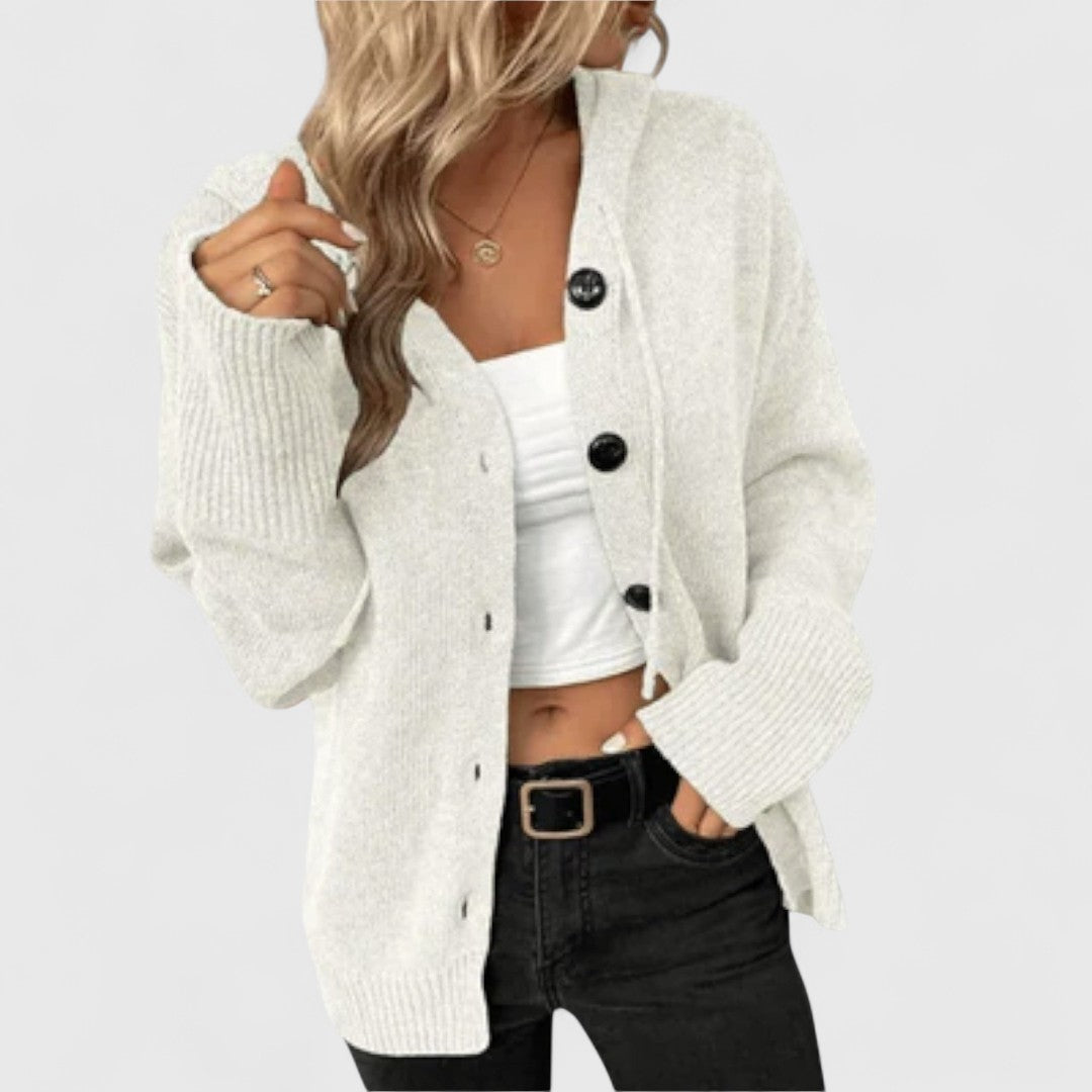 Britney - Knitted Cozy Cardigan