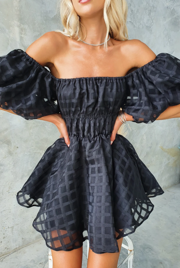 Monica - Mini Puff Sleeves