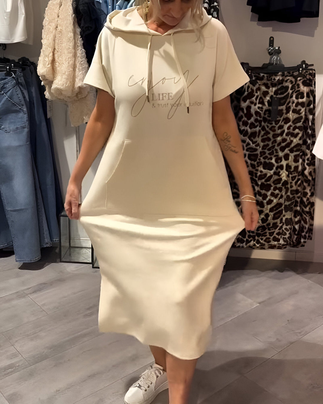 Sophie Serenity Hoodie Dress