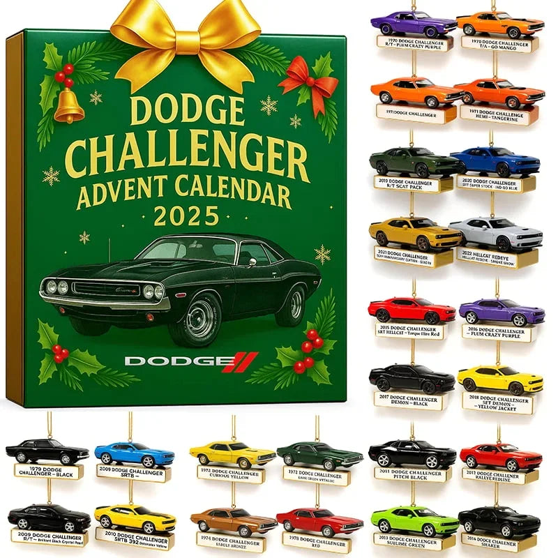 Dodge Challenger Advent Calendar 2025