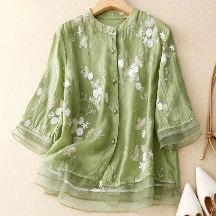 Seraphina™ | Embroidered Blouse