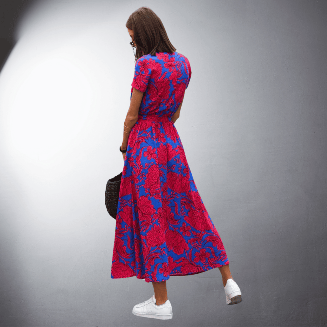 Zélie | Haute Couture Wrap Dress Handmade
