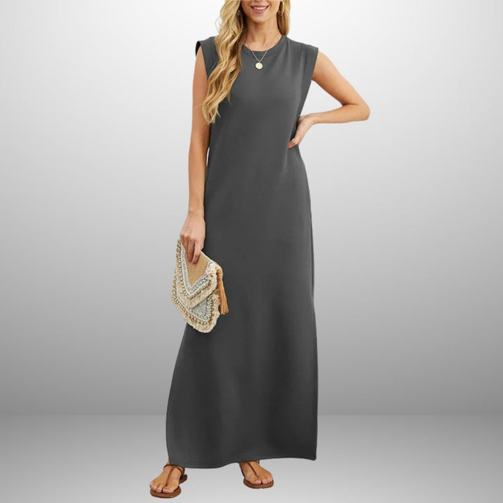Clara | Long Flowing Wrinkle-Free Dress