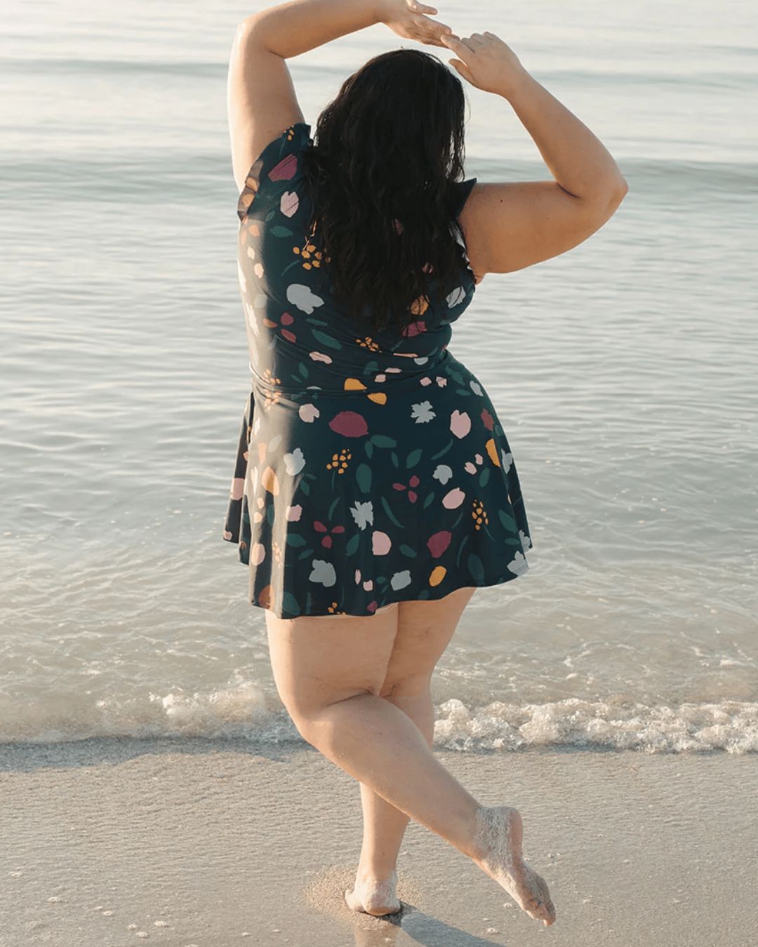 Tess | Swim Ruffled Dress