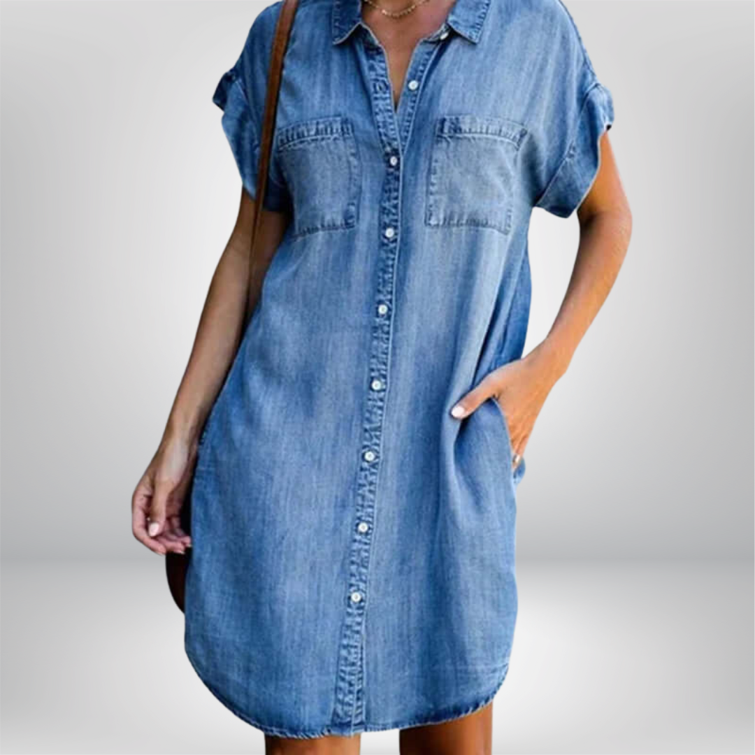 Cori - Relaxed Denim Dress