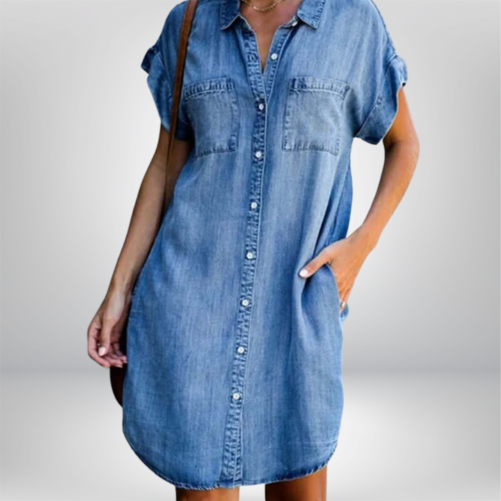 Cori - Relaxed Denim Dress