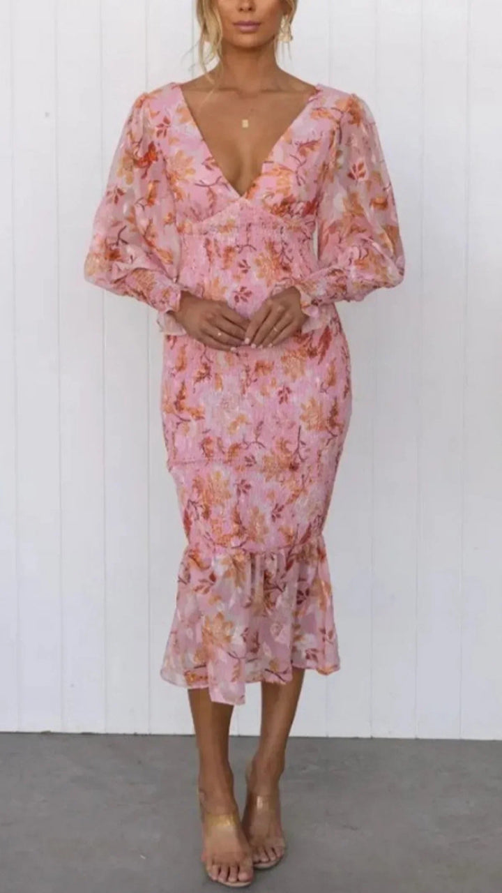 Mindy - Floral Patterned