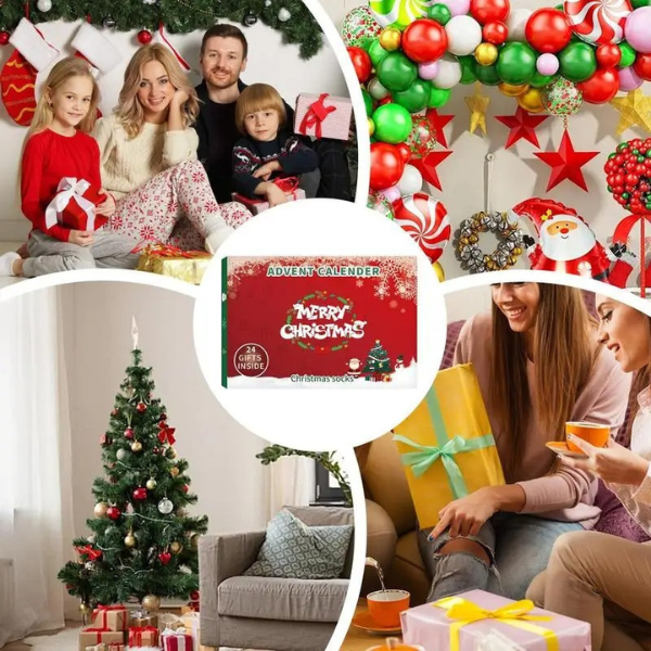 Christmas Socks Advent Calendar🎁