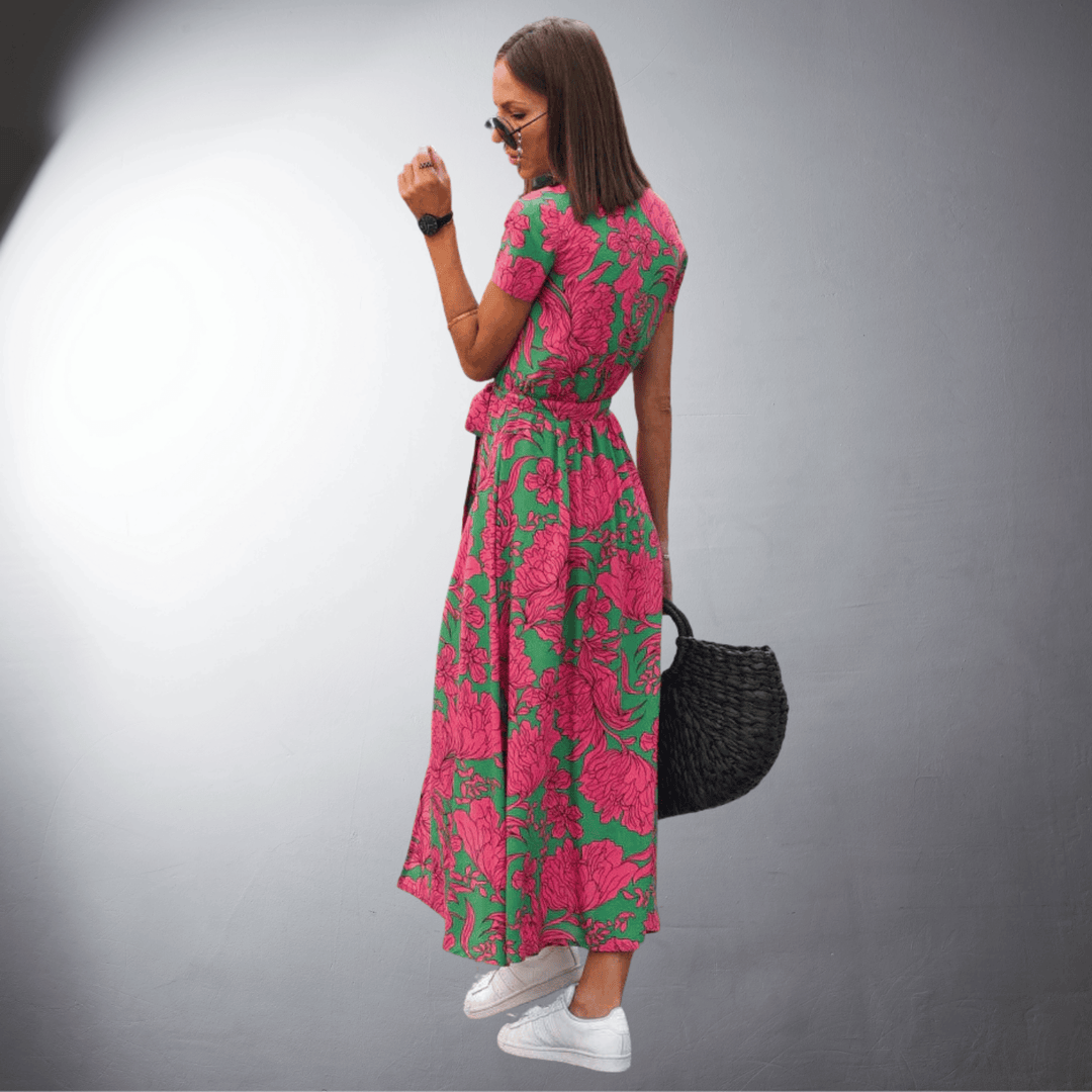 Zélie | Haute Couture Wrap Dress Handmade