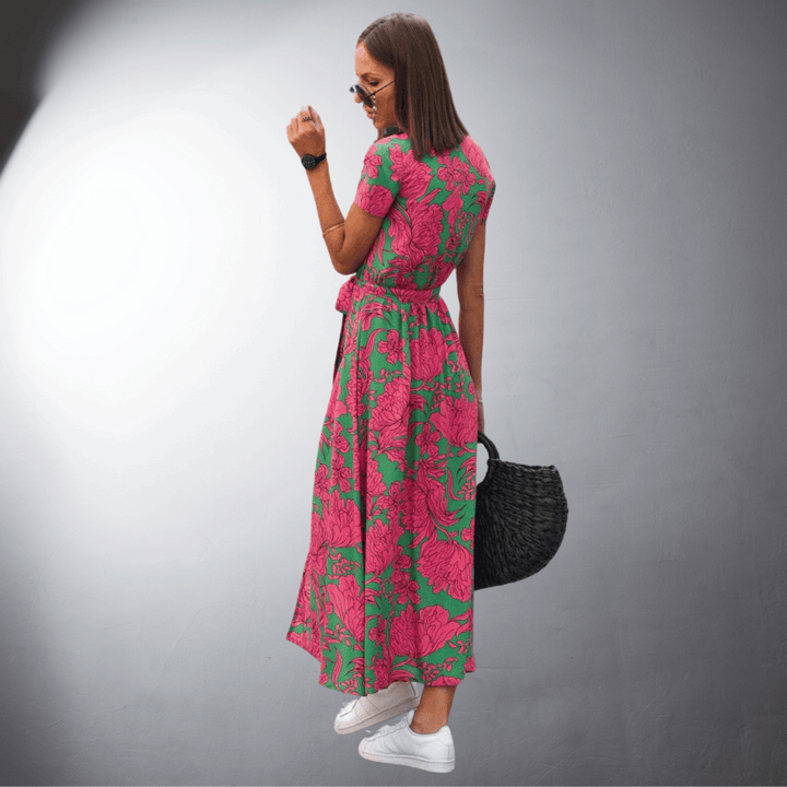 Zélie | Haute Couture Wrap Dress Handmade