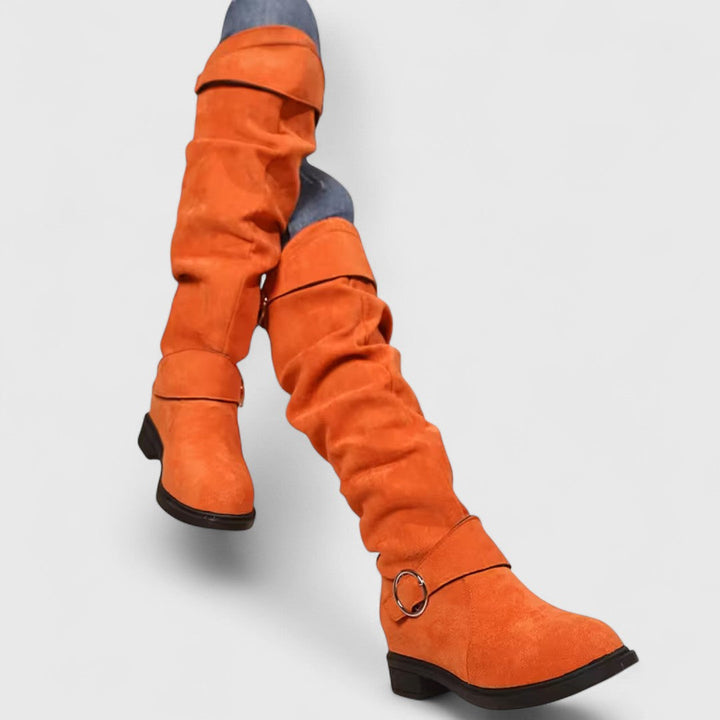 Aura | Gentle Elegance Knee High Boots