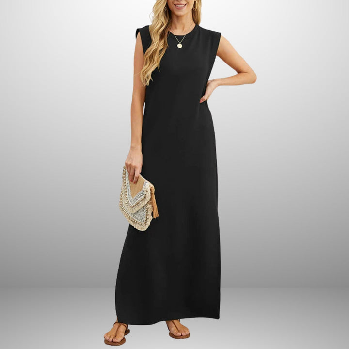 Clara | Long Flowing Wrinkle-Free Dress