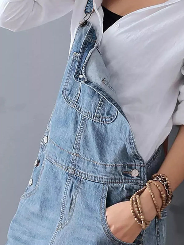 Harper™ - Vintage Denim Overall Dress