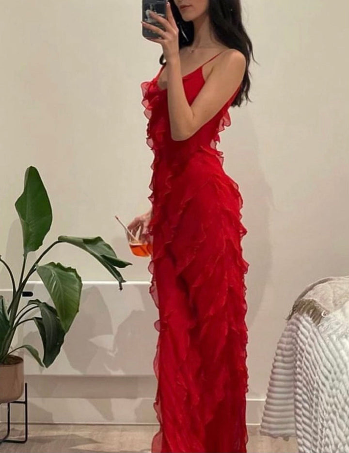 Mara - Ruffled Dress