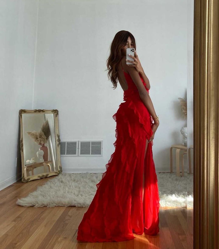 Mara - Ruffled Dress