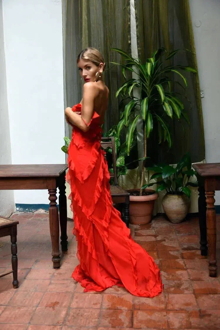 Mara - Ruffled Dress