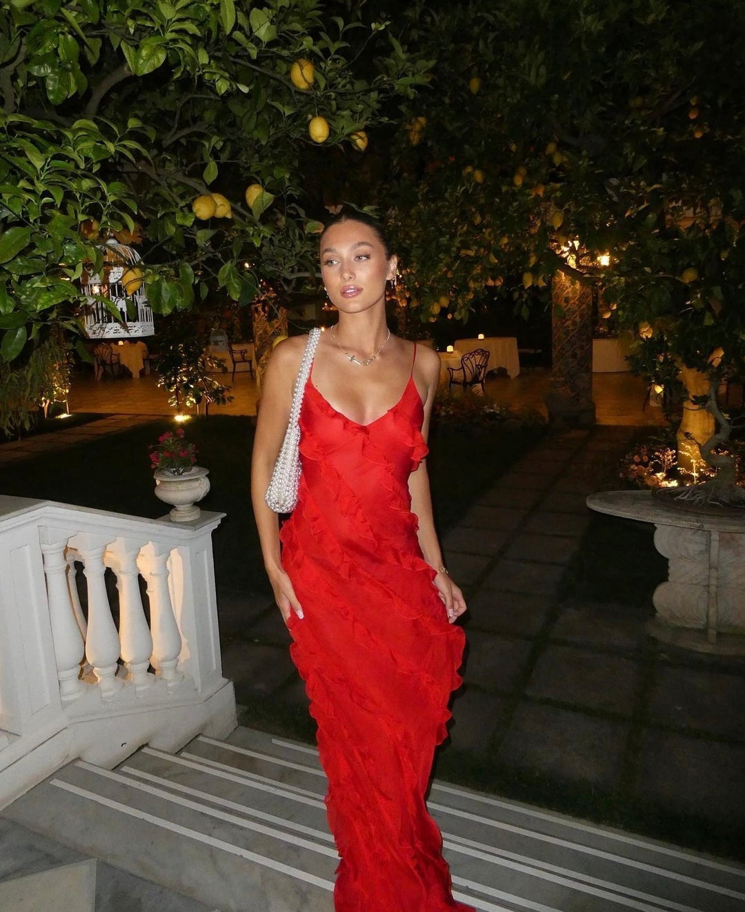 Mara - Ruffled Dress