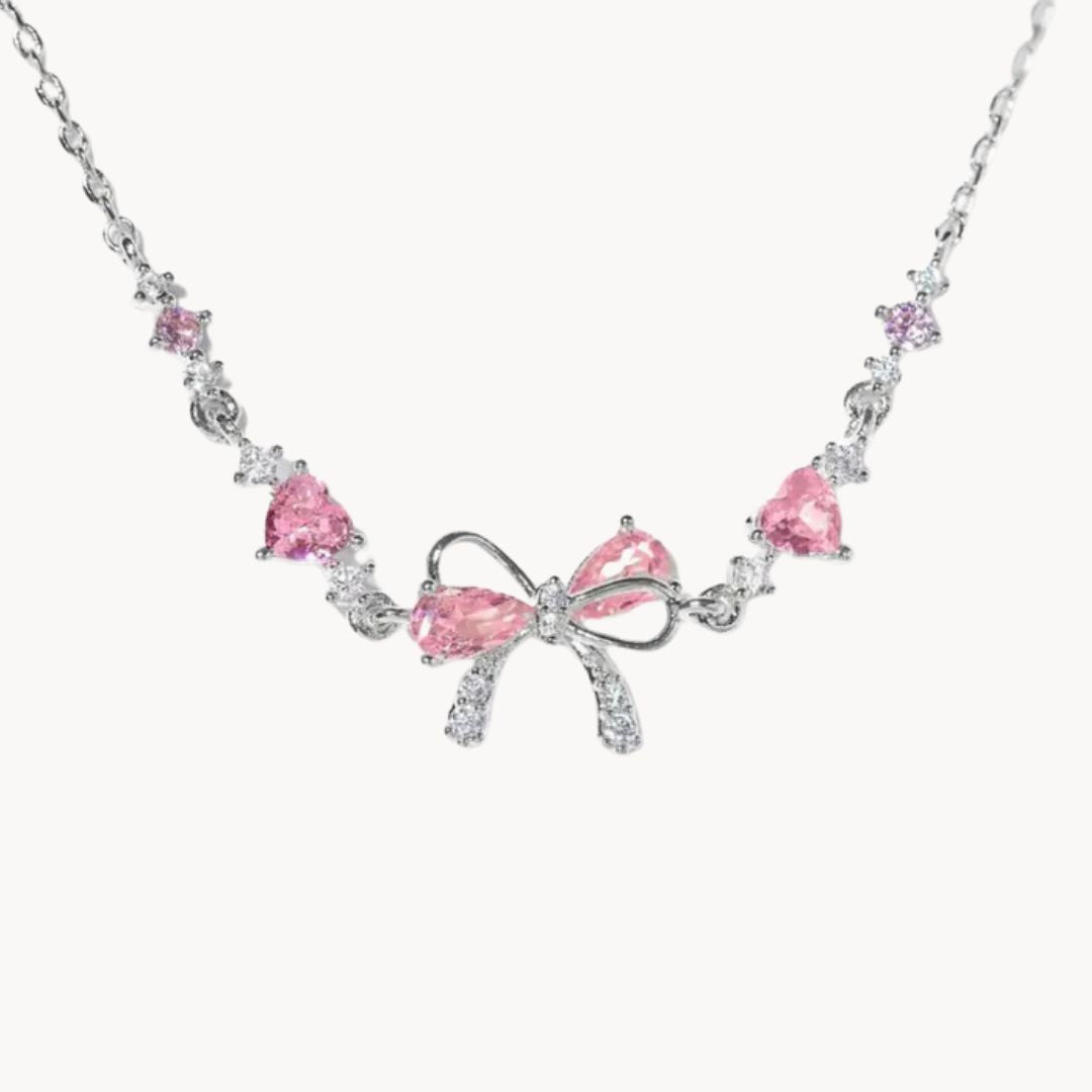 Bow Bracelet with Zirconia