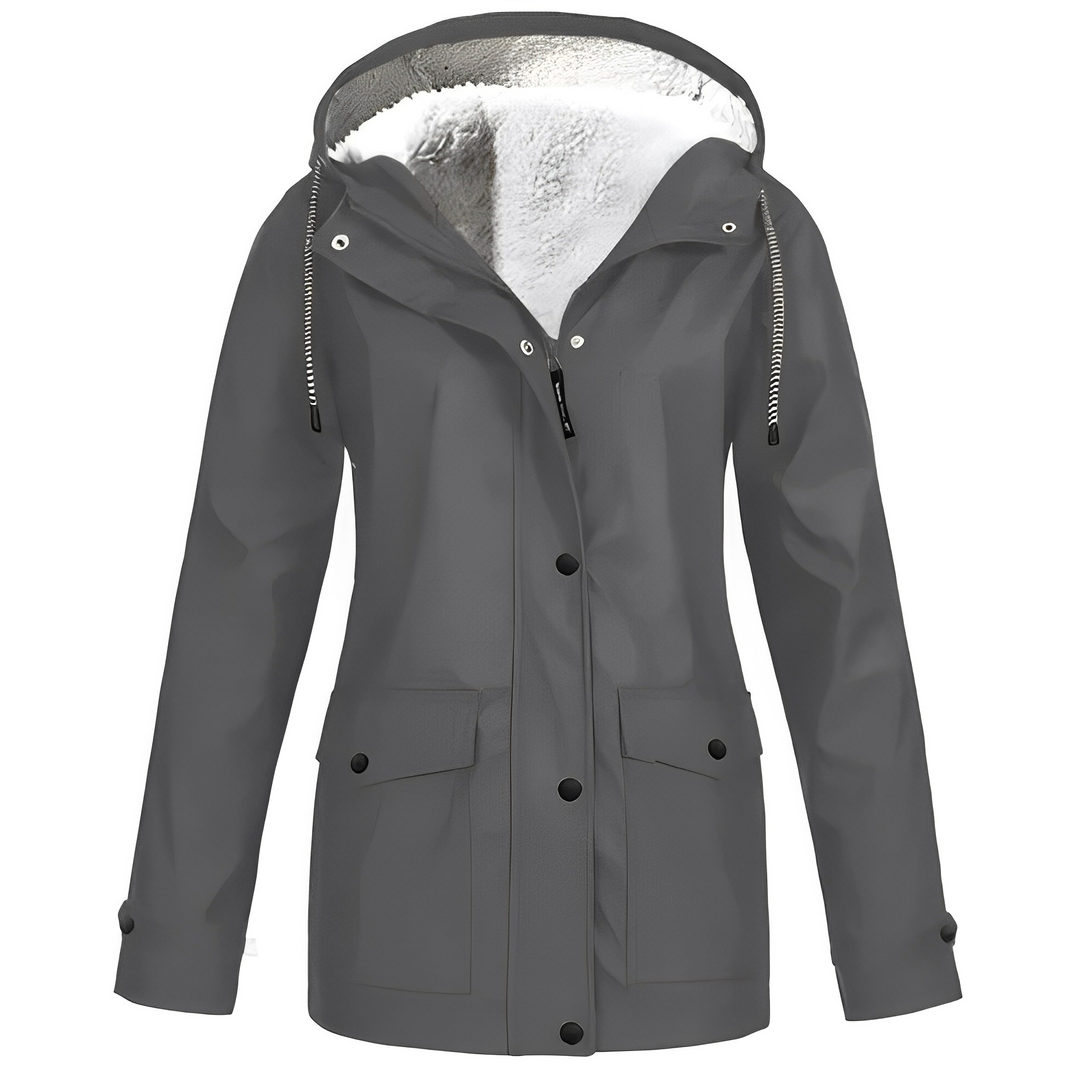 Skye™ - Cozy Fleece Rain Jacket