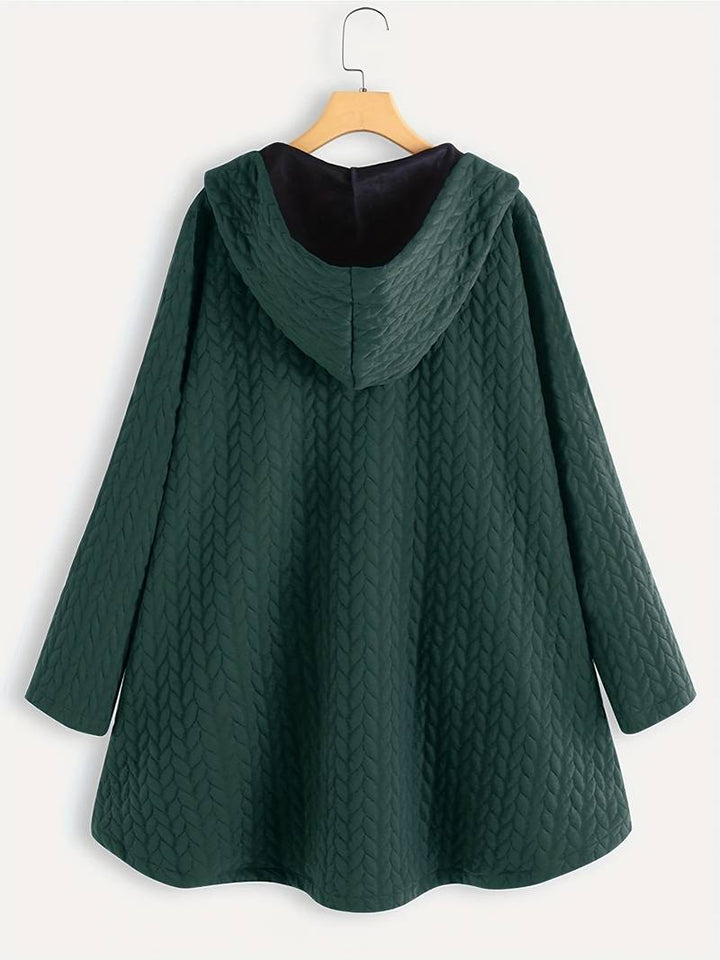 Amelia™ | Warm Quilted Hooded Coat