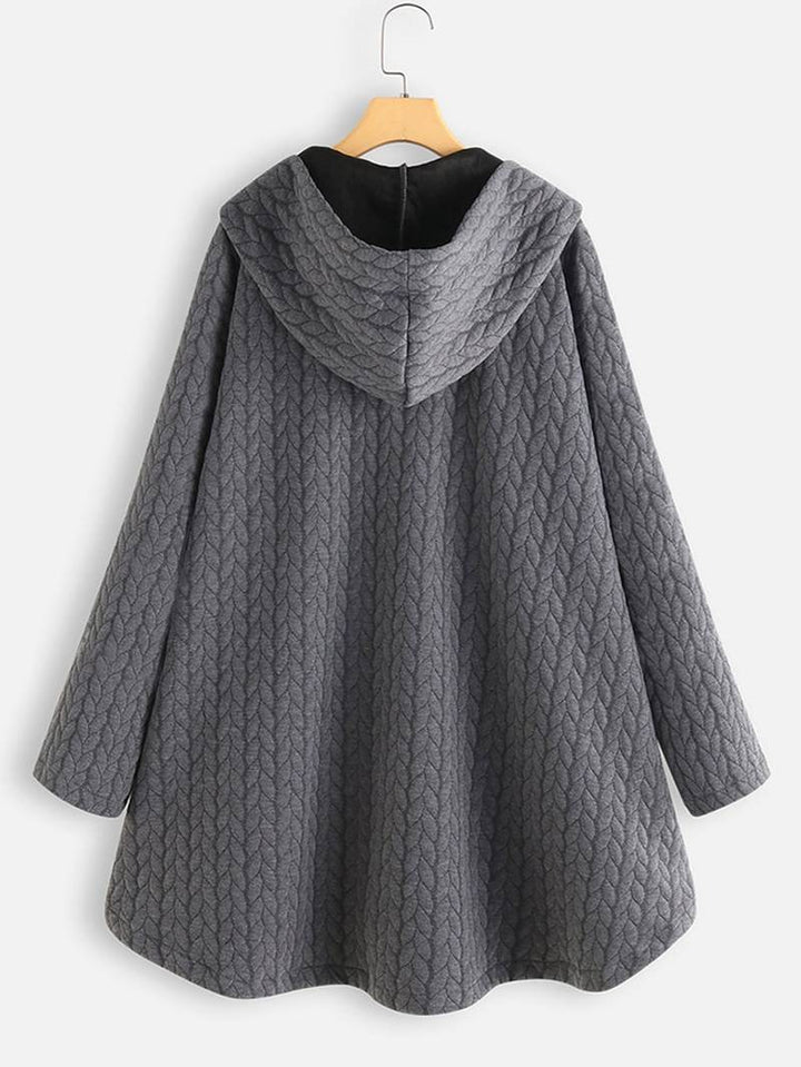 Amelia™ | Warm Quilted Hooded Coat