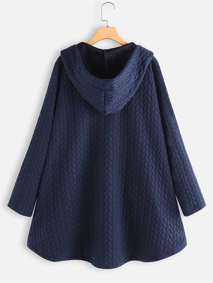 Amelia™ | Warm Quilted Hooded Coat