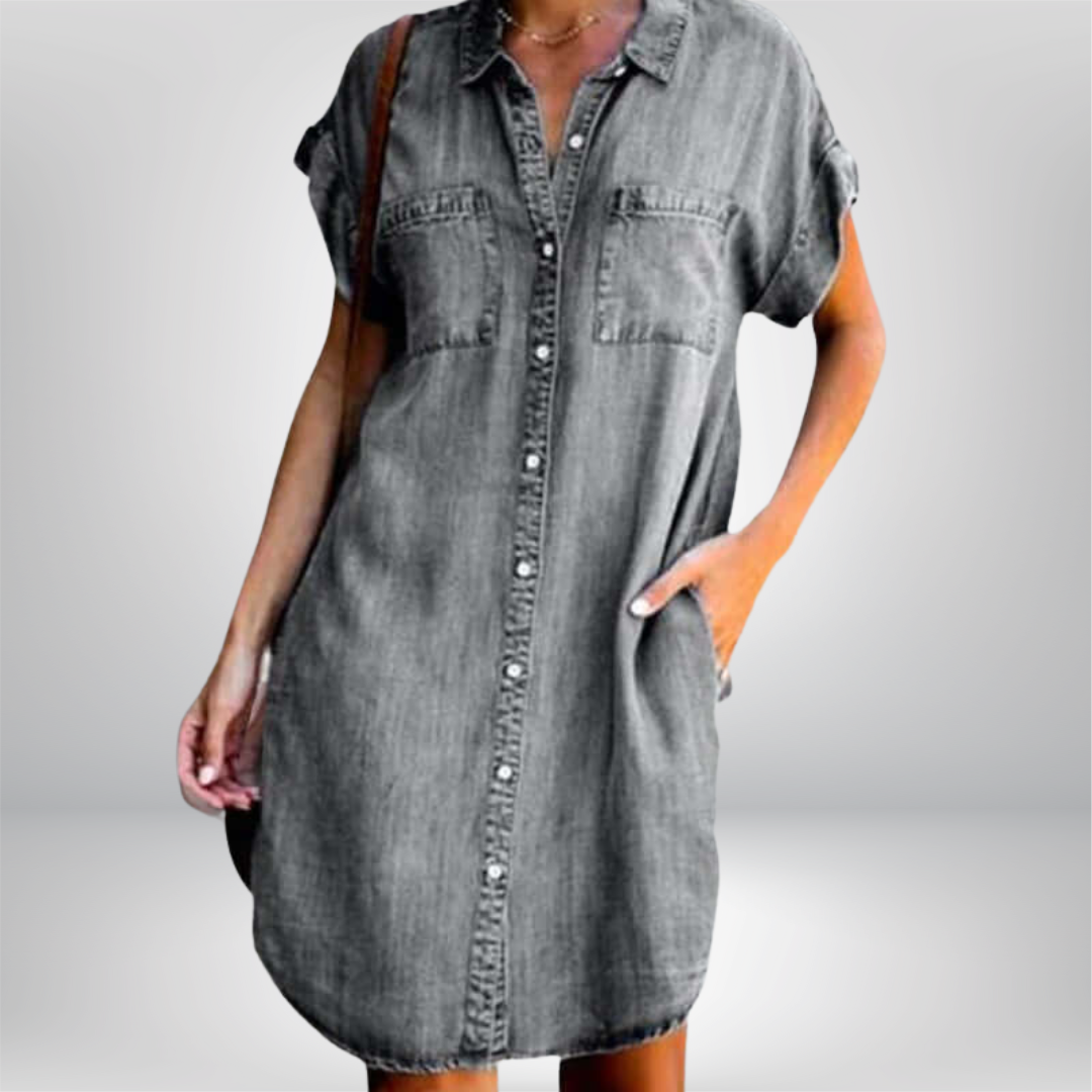 Cori - Relaxed Denim Dress